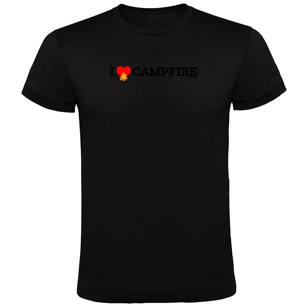

Футболка с коротким рукавом Kruskis I Love Campfire, черный