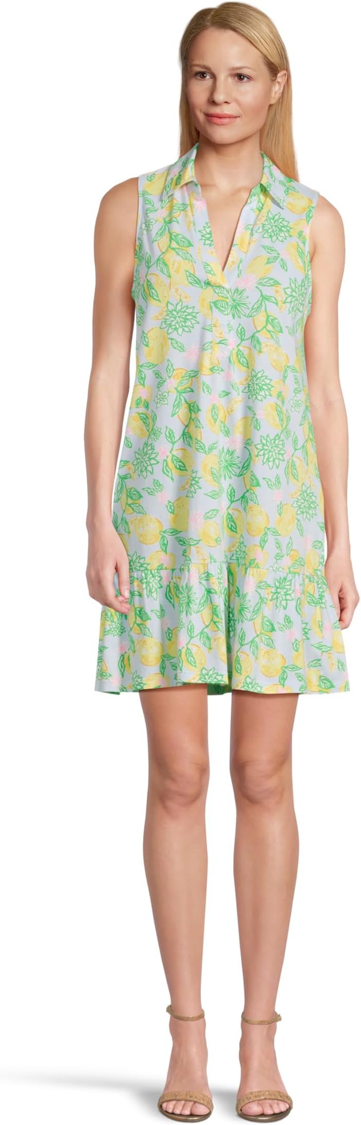 

Платье Lilly Pulitzer Riegan Dress, Bluette Make Lemonade