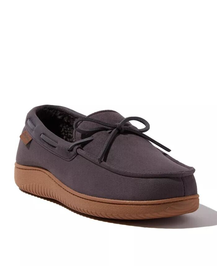 

Мужские мокасины Pierce Microsuede, домашние тапочки Dearfoams, серый