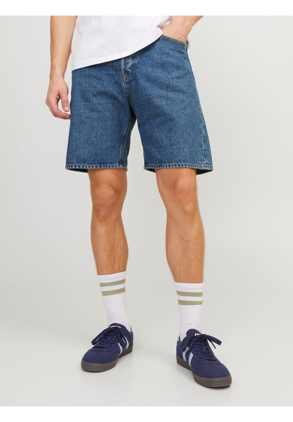 

Джинсовые шорты Jjitony Jjoriginal Jack & Jones, синий деним