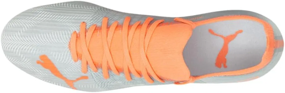 Кроссовки Puma Ultra 3.4 Fg/Ag для мужчин, Silver Neon Citrus — фото 4