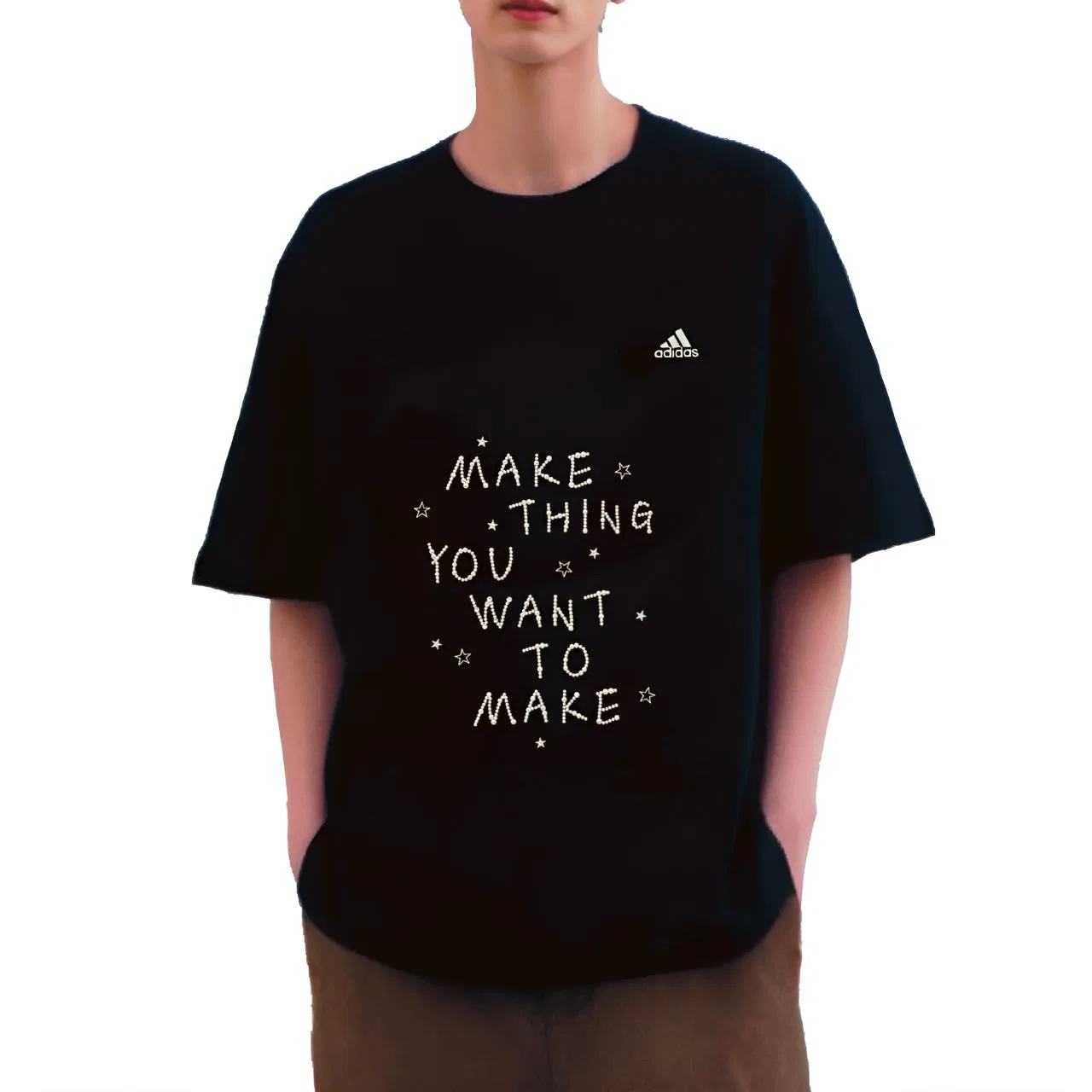 Футболка MUST HAVES Adidas Black — фото 4