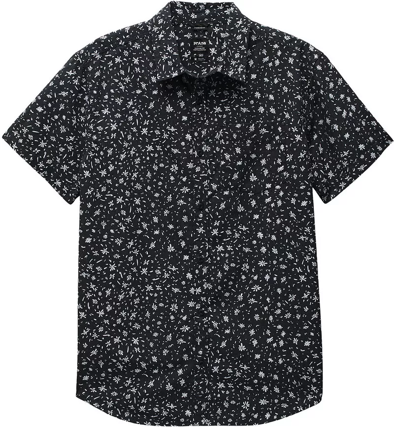 

Мужская рубашка PrAna Stimmersee, цвет Black Above