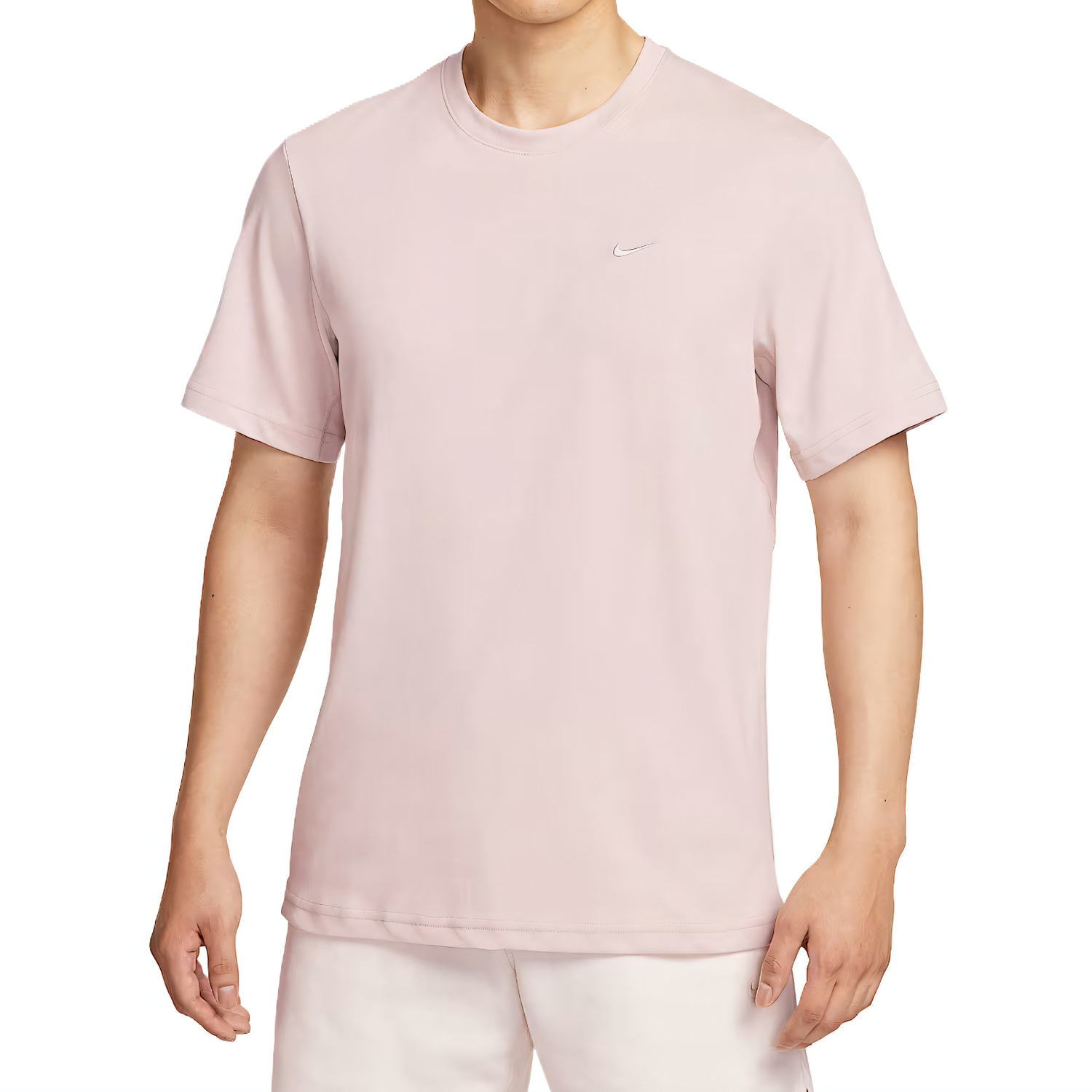 Футболка Dri FIT Primary SS25 мужская Nike, серо-розовый — фото 2
