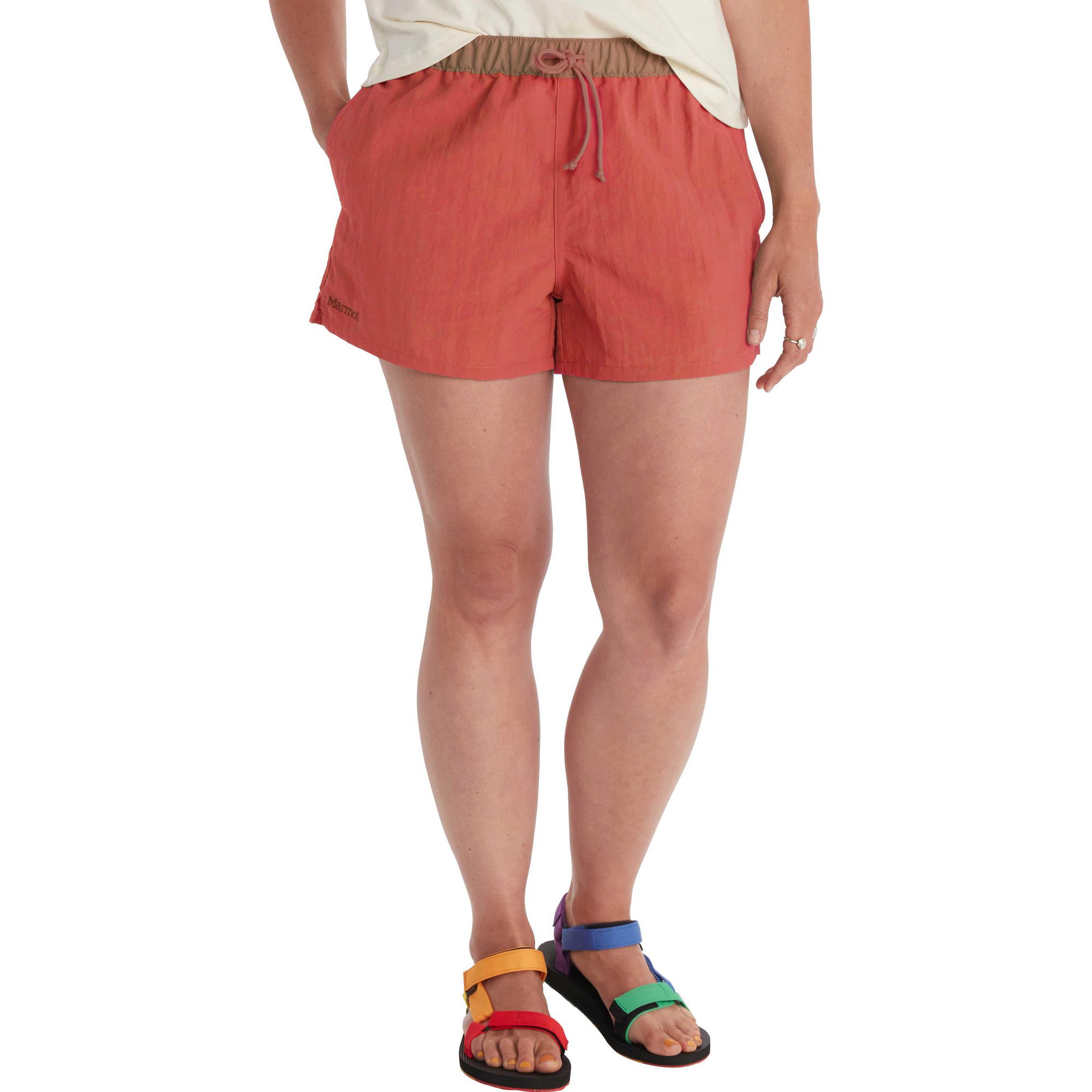 

Женские шорты Juniper Springs 3 дюйма Marmot, Grapefruit/Sunburn