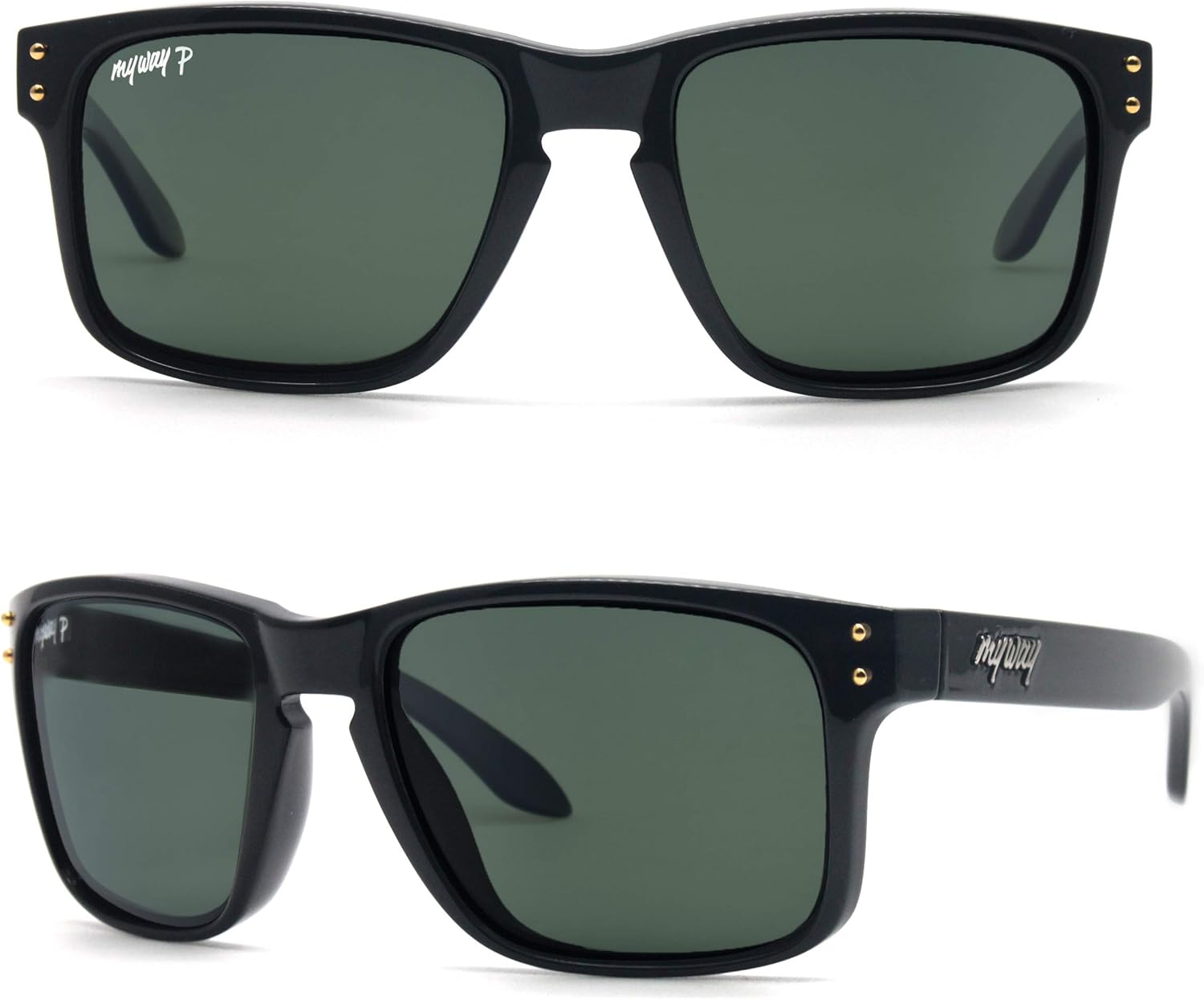 

Солнцезащитные очки Myway класса люкс со стеклянными линзами для мужчин и женщин, для бега, рыбалки, гольфа, с возможностью выбора поляризованных линз, Green Polarized Plastic Lens