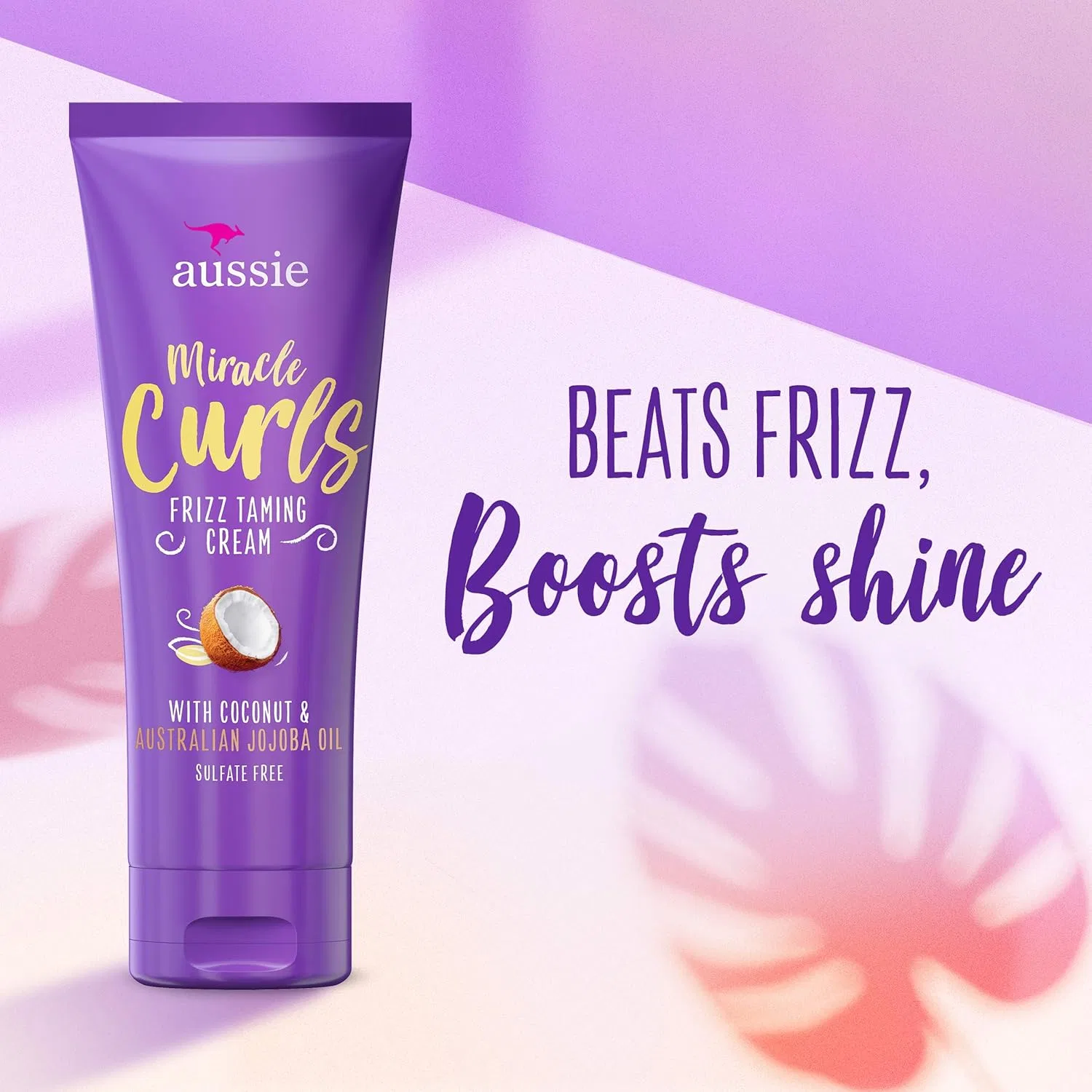 Крем для кудрявых волос Aussie Miracle Curls Frizz Taming с кокосом и жожоба Aussie — фото 3