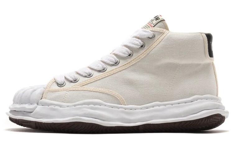 

Вышитые кроссовки Maison Hi-top с логотипом Mihara Yasuhiro