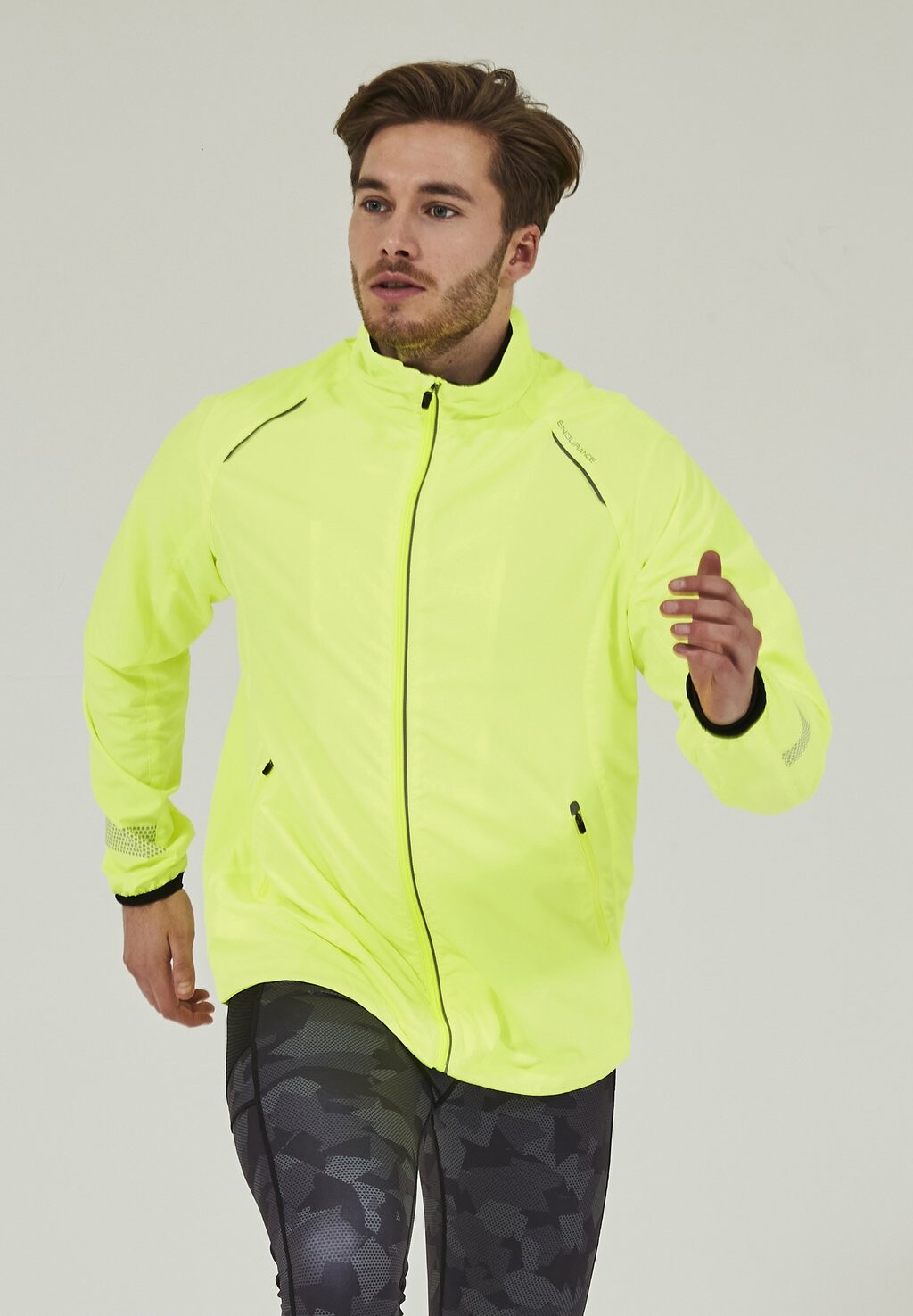 

Куртка тренировочная EARLINGTON Endurance, цвет neon yellow