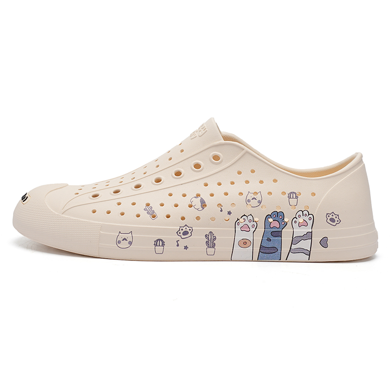 

CRAZY ATIV Клоги унисекс с кошачьей лапкой, абрикосовые, с открытой улыбкой, цвет Cat Paw, Apricot, Open-Ended Smile