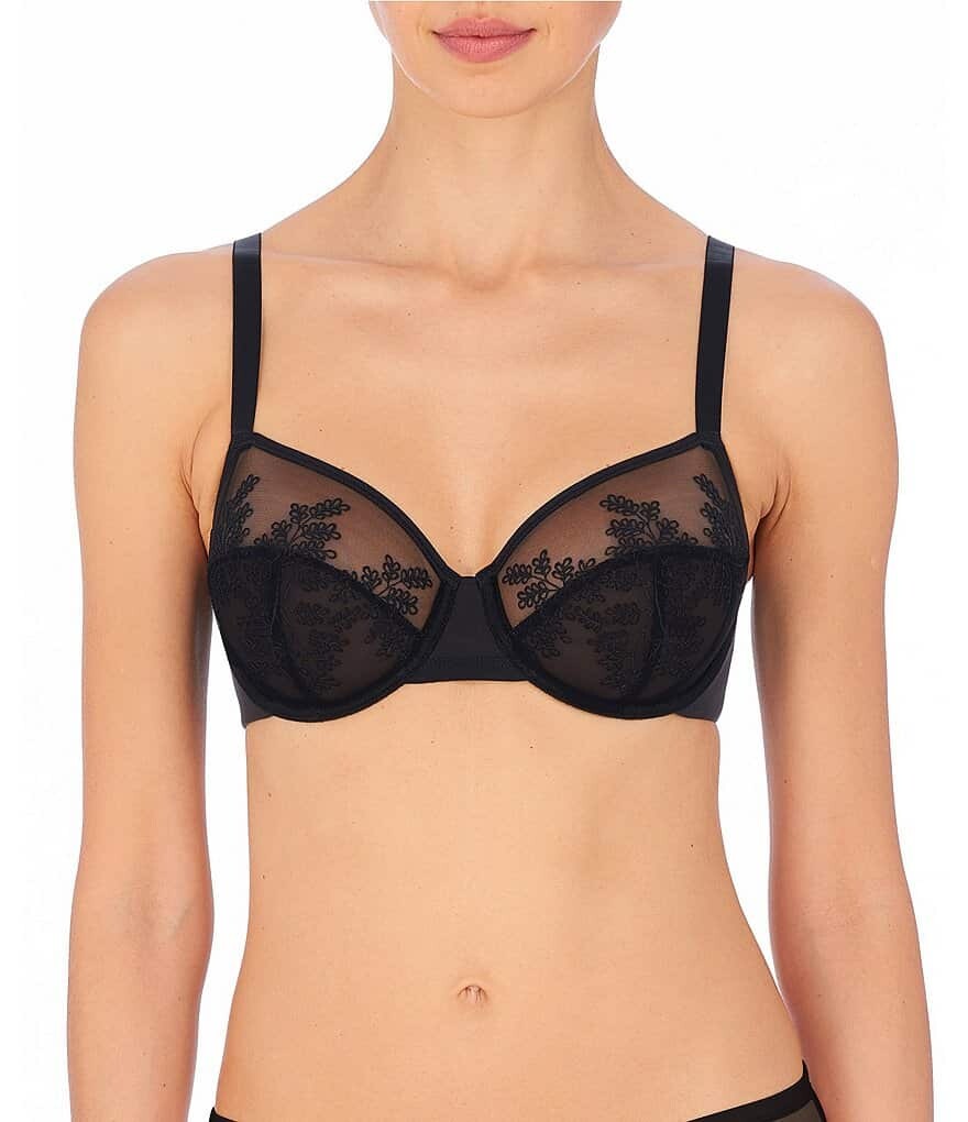 

Бюстгальтер полной посадки Natori Frame без подкладки, черный