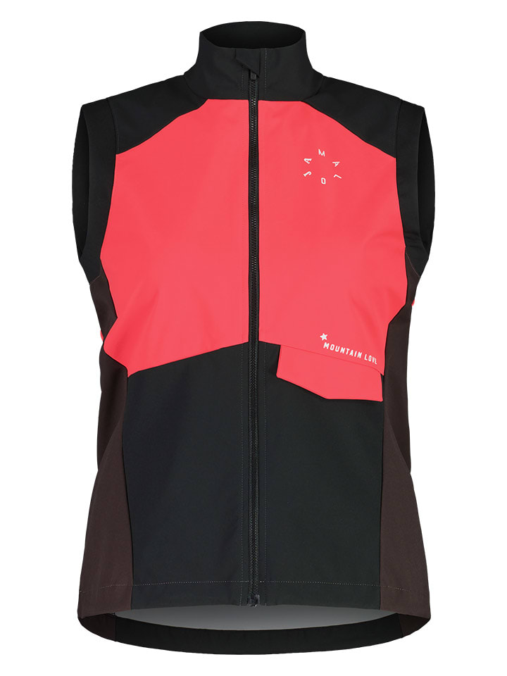 

Куртка софтшелл BärenkopfM Maloja, цвет pink/schwarz/braun