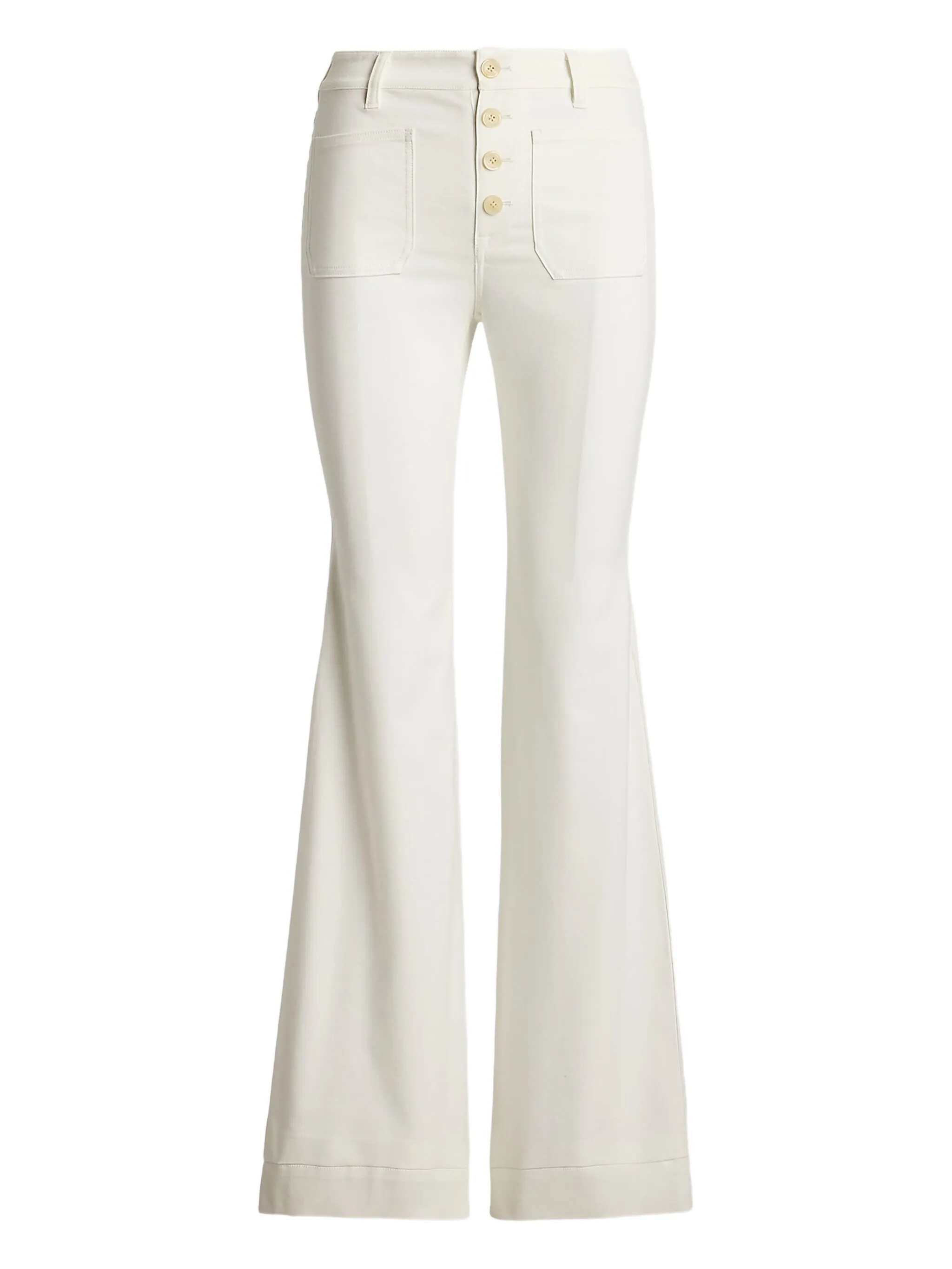 

Брюки на пуговицах Lauren Ralph Lauren, белый