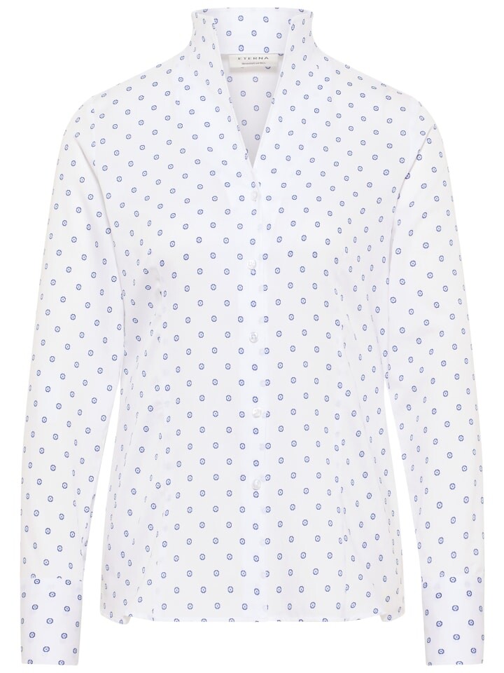 

Блуза Eterna REGULAR FIT, цвет weiß/hellblau