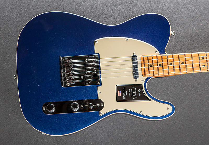 

Электрогитара Fender American Ultra Telecaster - Cobra Blue w/Maple