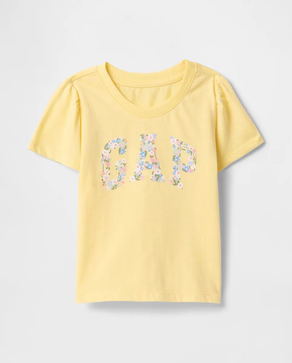 

Футболка с коротким рукавом для девочек Gap, жёлтый