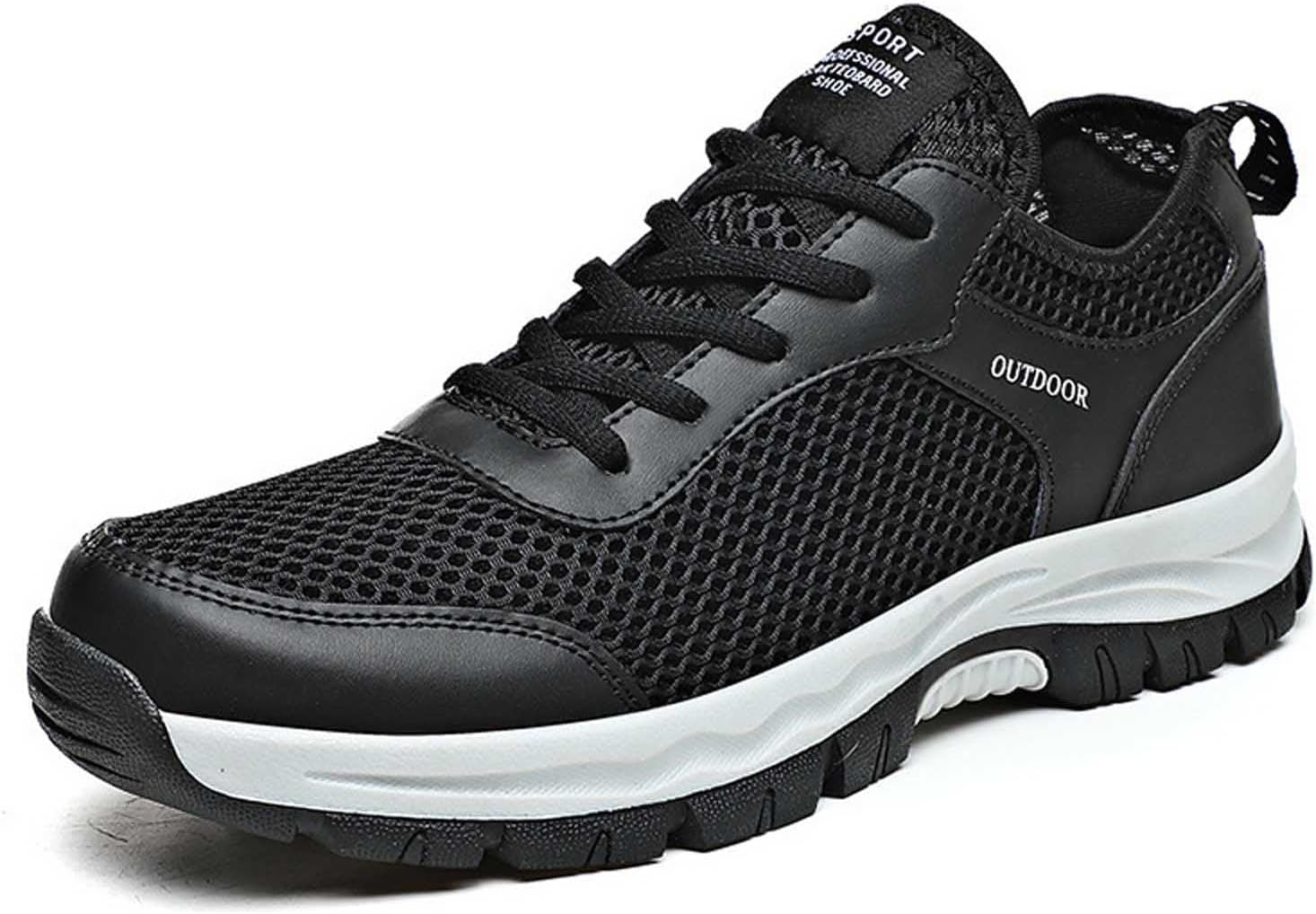 

Мужские модные повседневные кроссовки для активного отдыха, походов и бега, удобная спортивная обувь для активного образа жизни Generic, черный