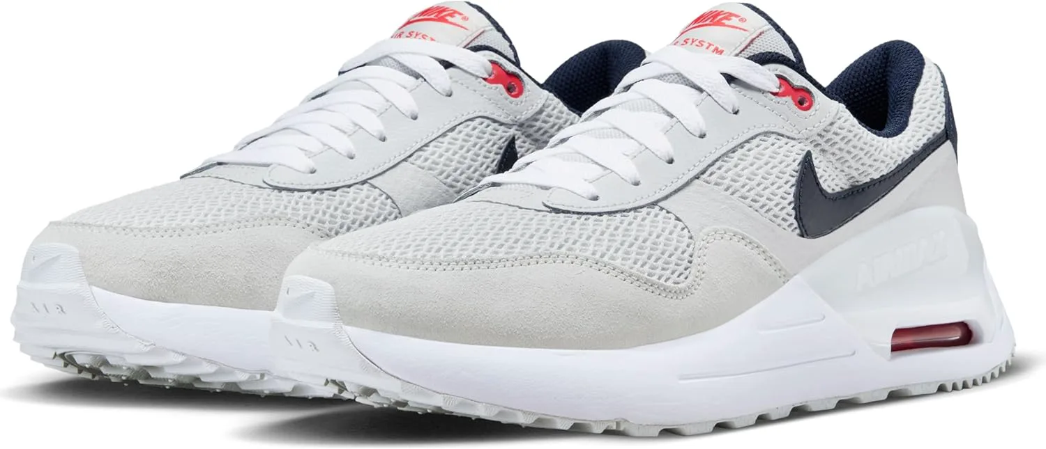 Мужские кроссовки для бега по пересеченной местности Nike Air Max Systm, белый — фото 4