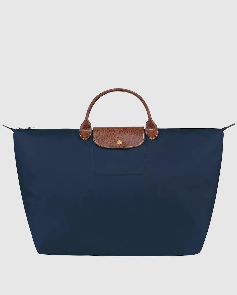 

Мягкая сумка Le Pliage Original объемом 30 л Longchamp, тёмно-синий