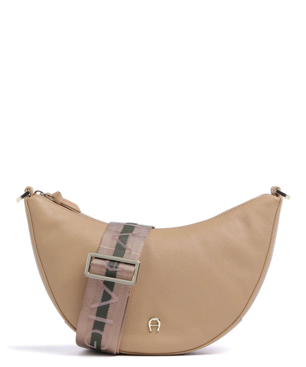 

Сумка на плечо Zita s из зерненой яловой кожи Aigner, бежевый