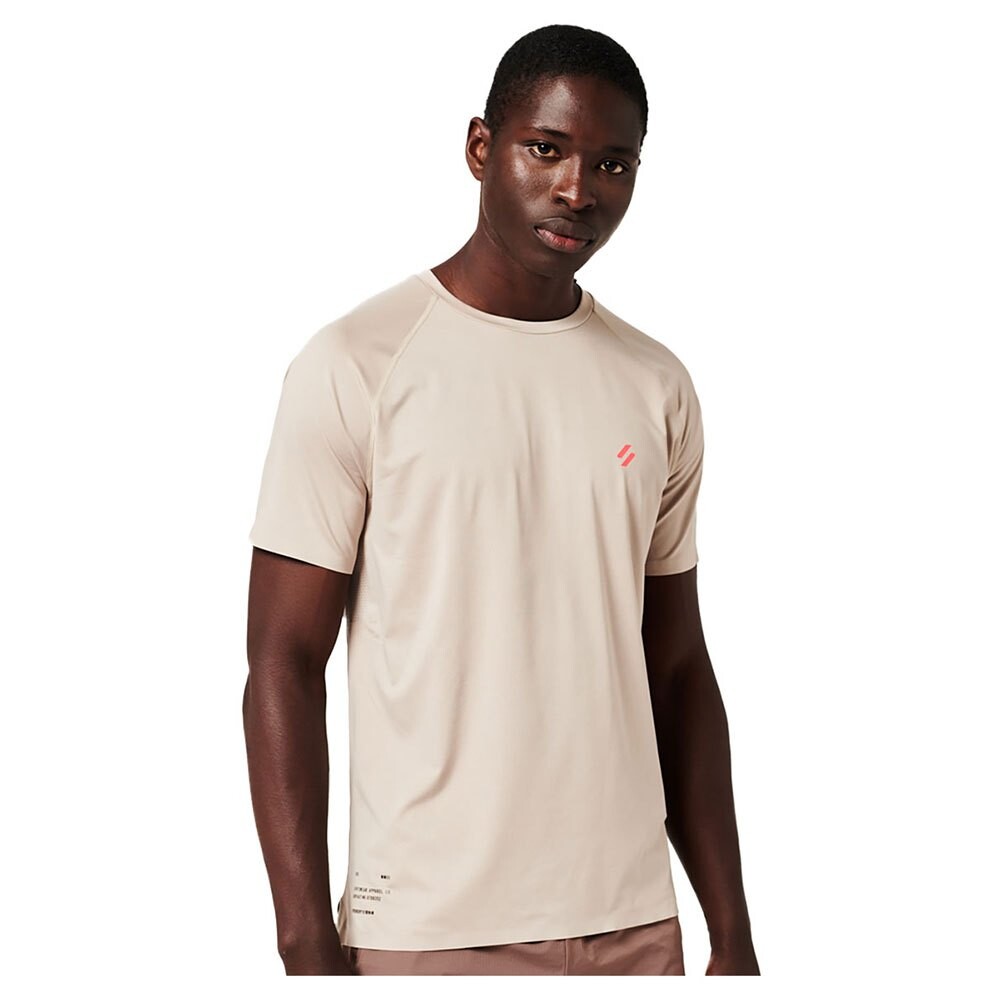 

Футболка с коротким рукавом Superdry Train Premium, бежевый