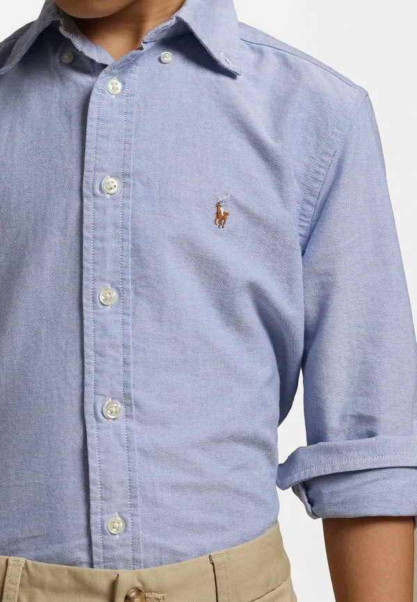 Знаменитая оксфордская рубашка Polo Ralph Lauren, Blue — фото 4