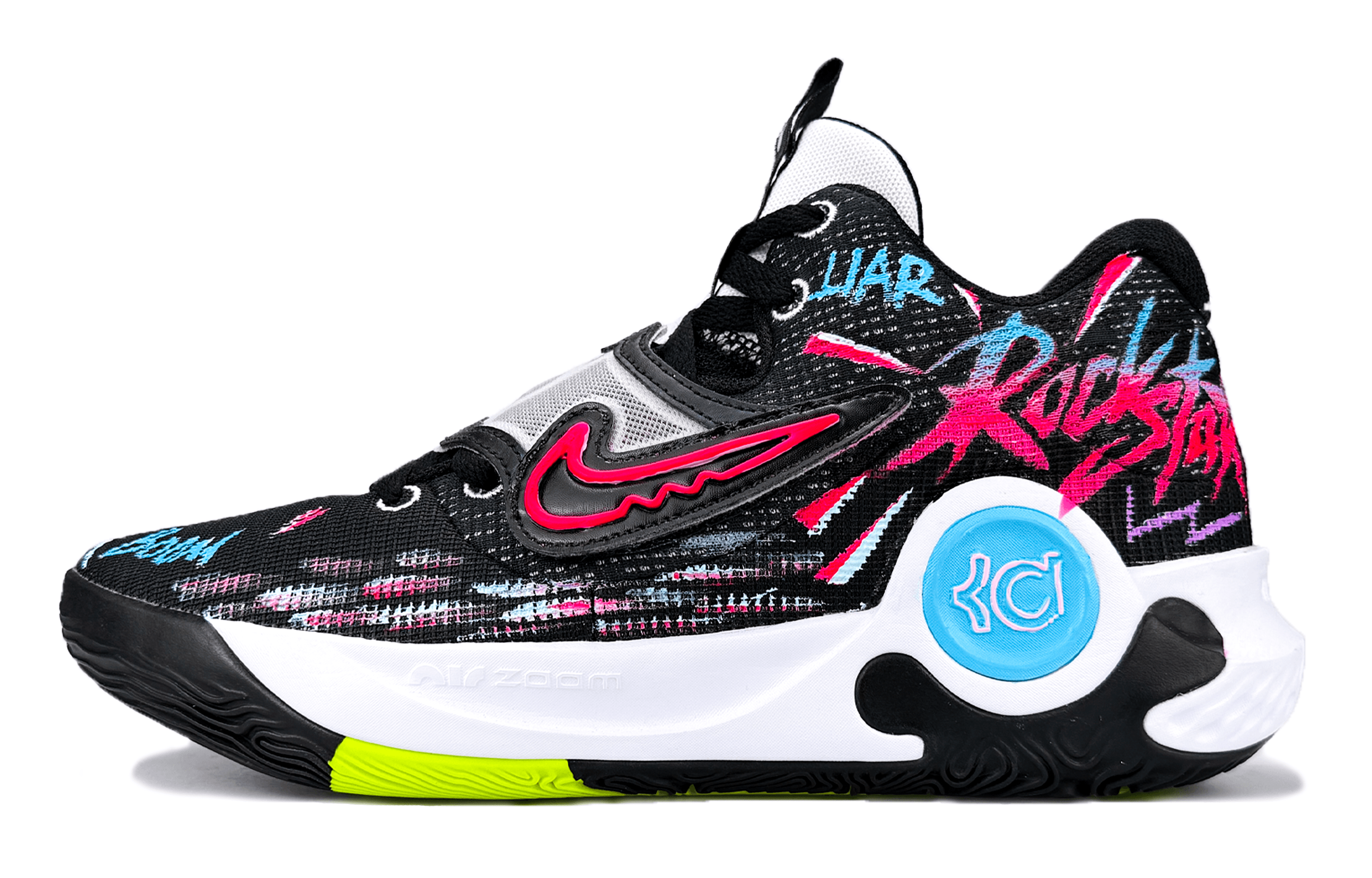 

Nike Баскетбольные кроссовки KD Trey 5 X мужские низкие, черно-белые