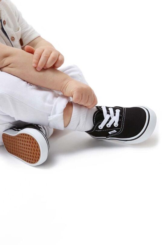 

Настоящие детские кроссовки Vans, черный