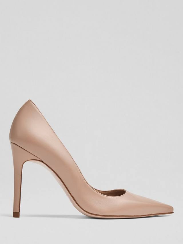 Туфли-лодочки с заостренным носком Fern L.K.Bennett, Beige
