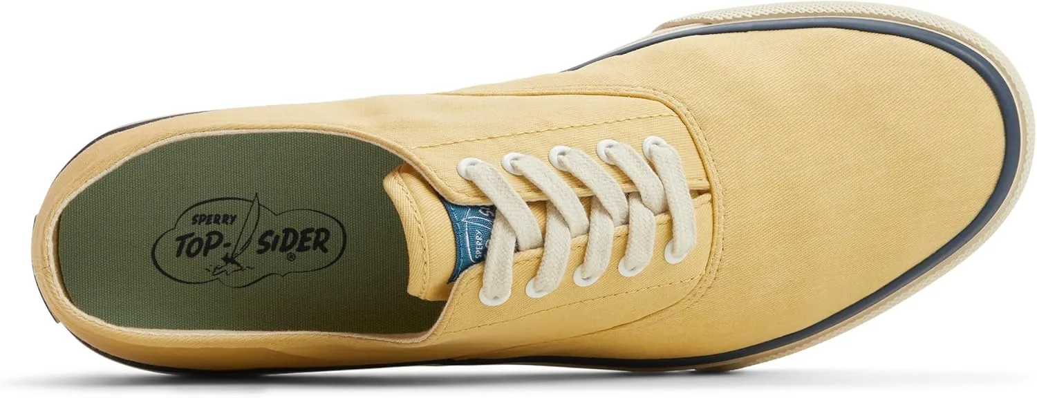 Мужские классические кроссовки Sperry CVO, лимонный — фото 4