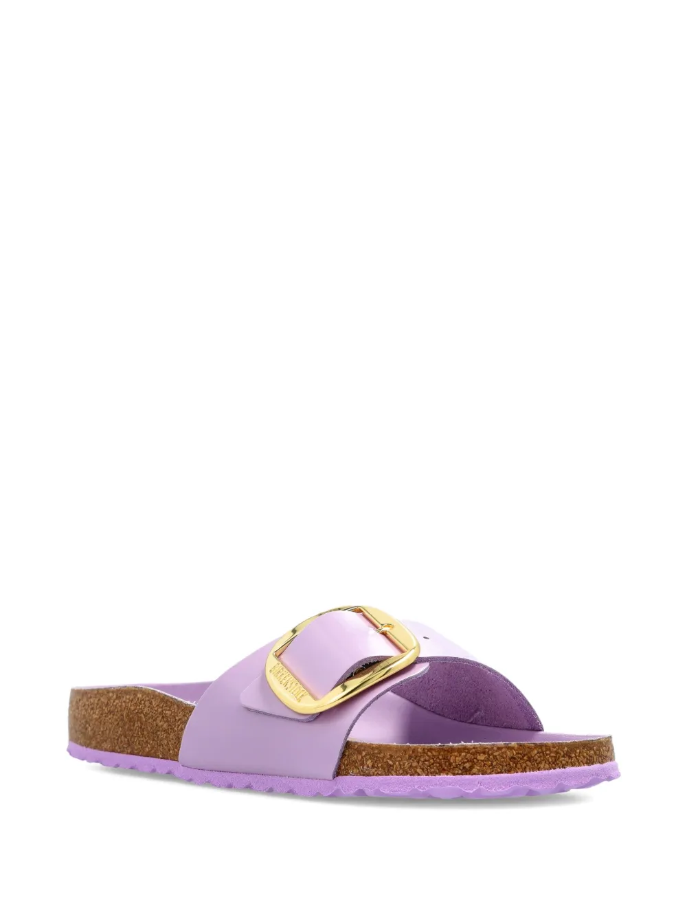 Сандалии из кожи Madrid BIRKENSTOCK, фиолетовый — фото 2