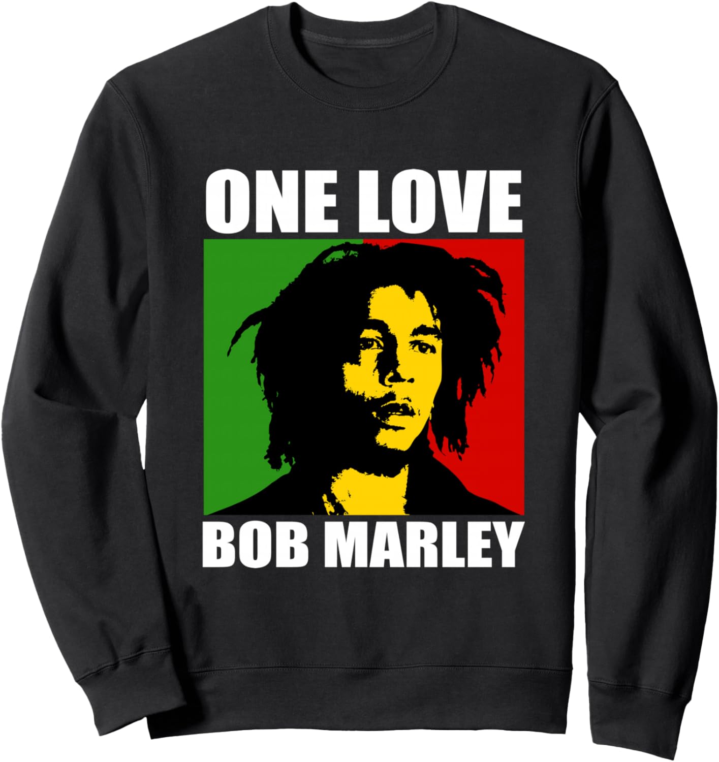 

Официальная толстовка Bob Marley One Rasta, черная, Черный, Официальная толстовка Bob Marley One Rasta, черная