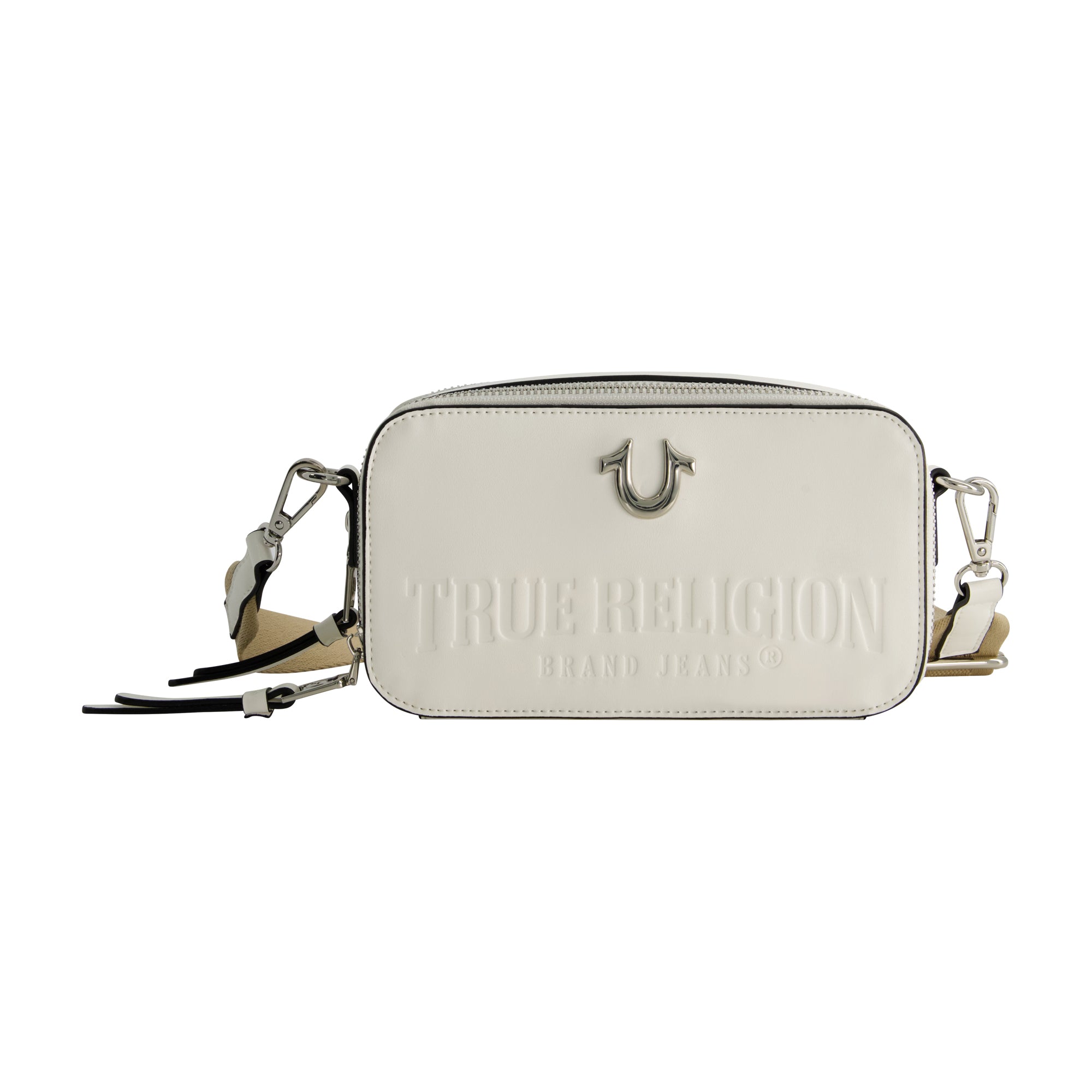 

Сумка для фотоаппарата True Religion с двойной молнией Horseshoe, белый