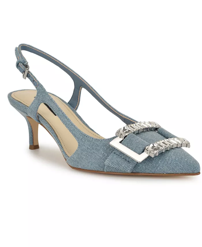 Женские туфли-лодочки Neeri с острым носом Nine West, синий