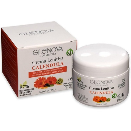 

Успокаивающий крем GLENOVA Cosmetics с календулой, идеально подходит для укусов насекомых, солнечных ожогов и сухой кожи