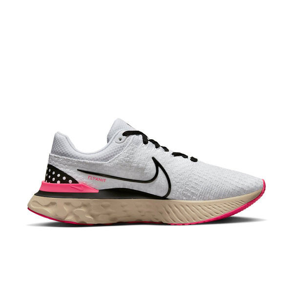 Кроссовки react infinity run flyknit 3 Nike, белый — фото 2
