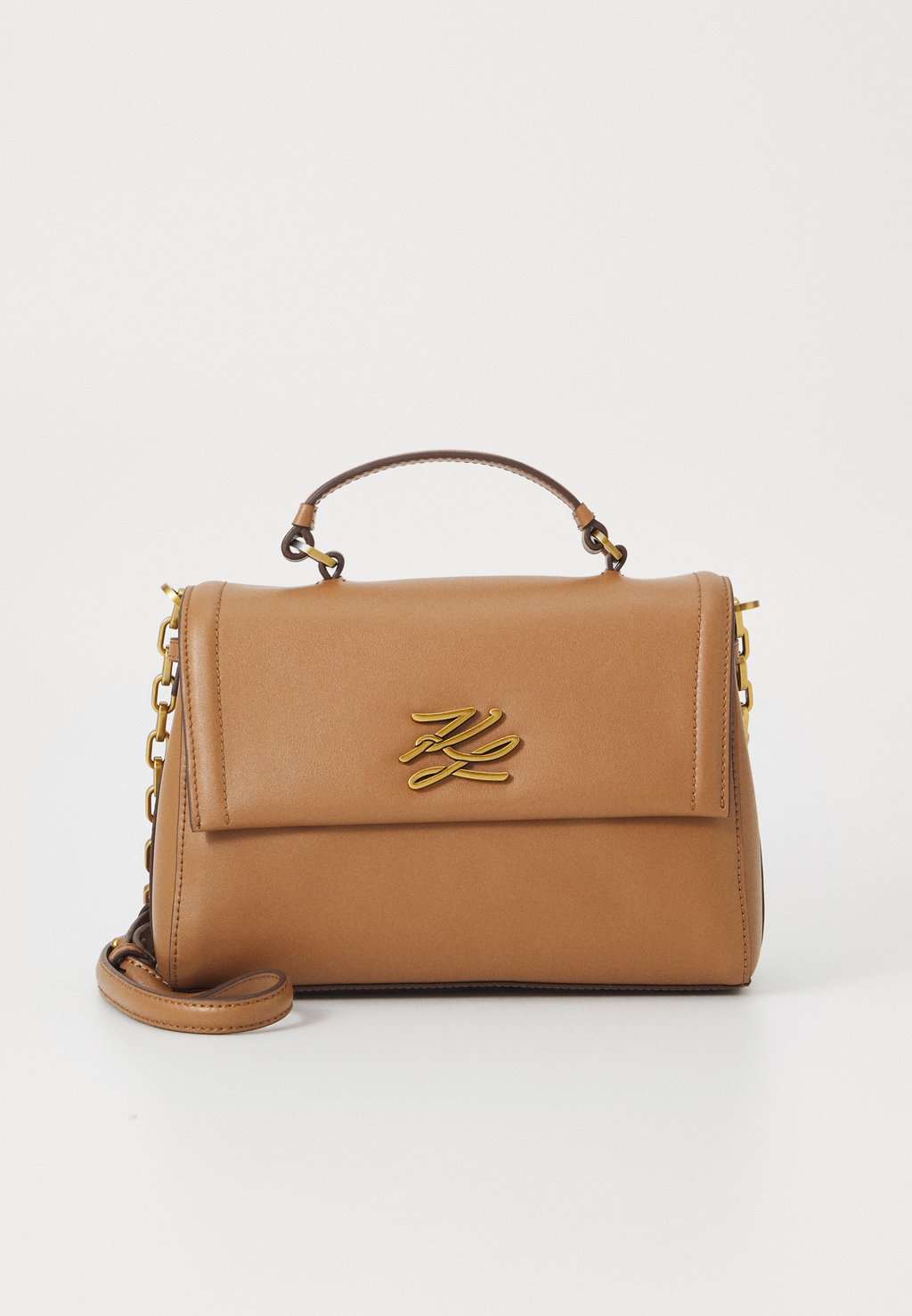 

Сумка через плечо AUTOGRAPH TOP HANDLE KARL LAGERFELD, коричневый
