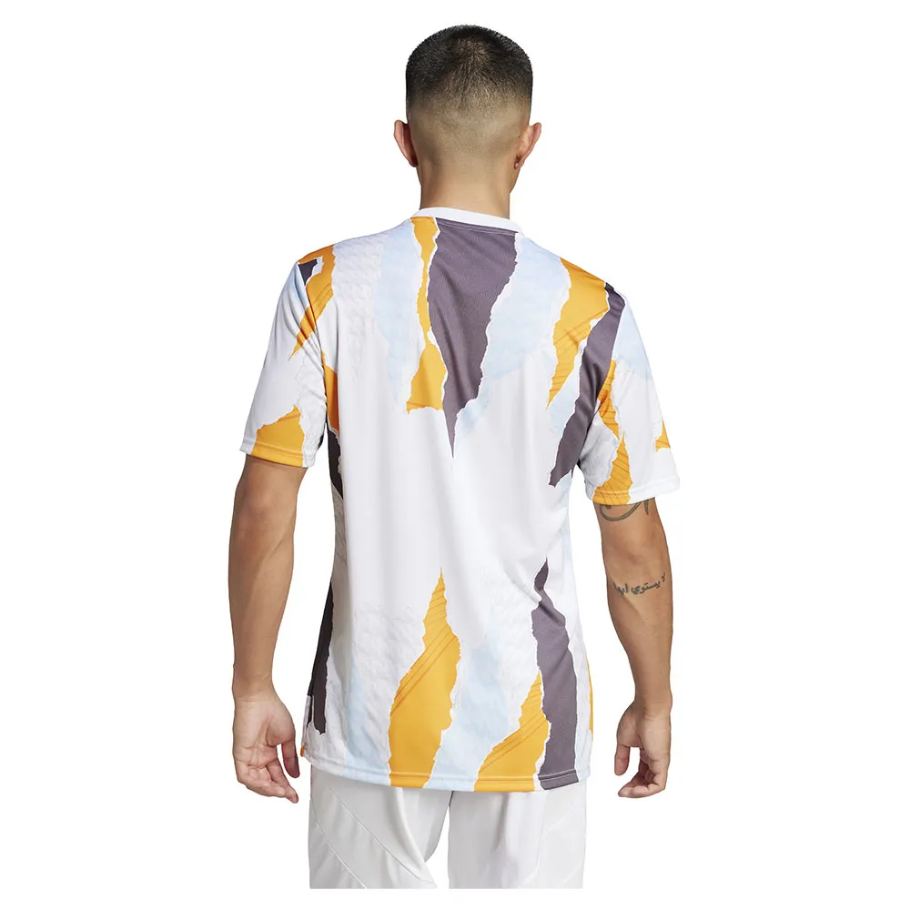 Футболка с коротким рукавом adidas Real Madrid 24/25 pre match, желтый — фото 2