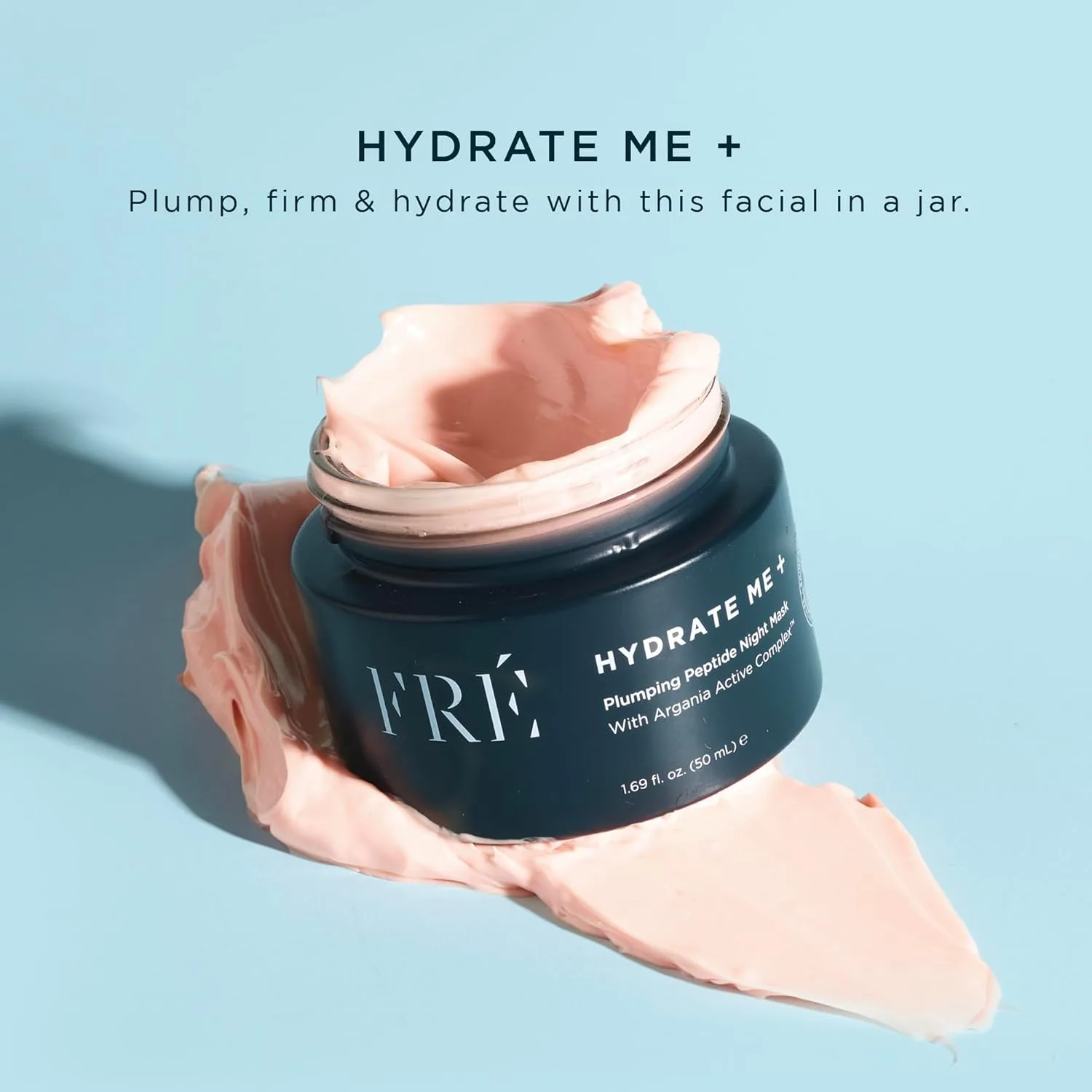 Маска для лица Fre — Ночная FRÉ Face Plumping Peptide Night Mask - укрепляет, разглаживает и обновляет кожу, 50 мл — фото 2