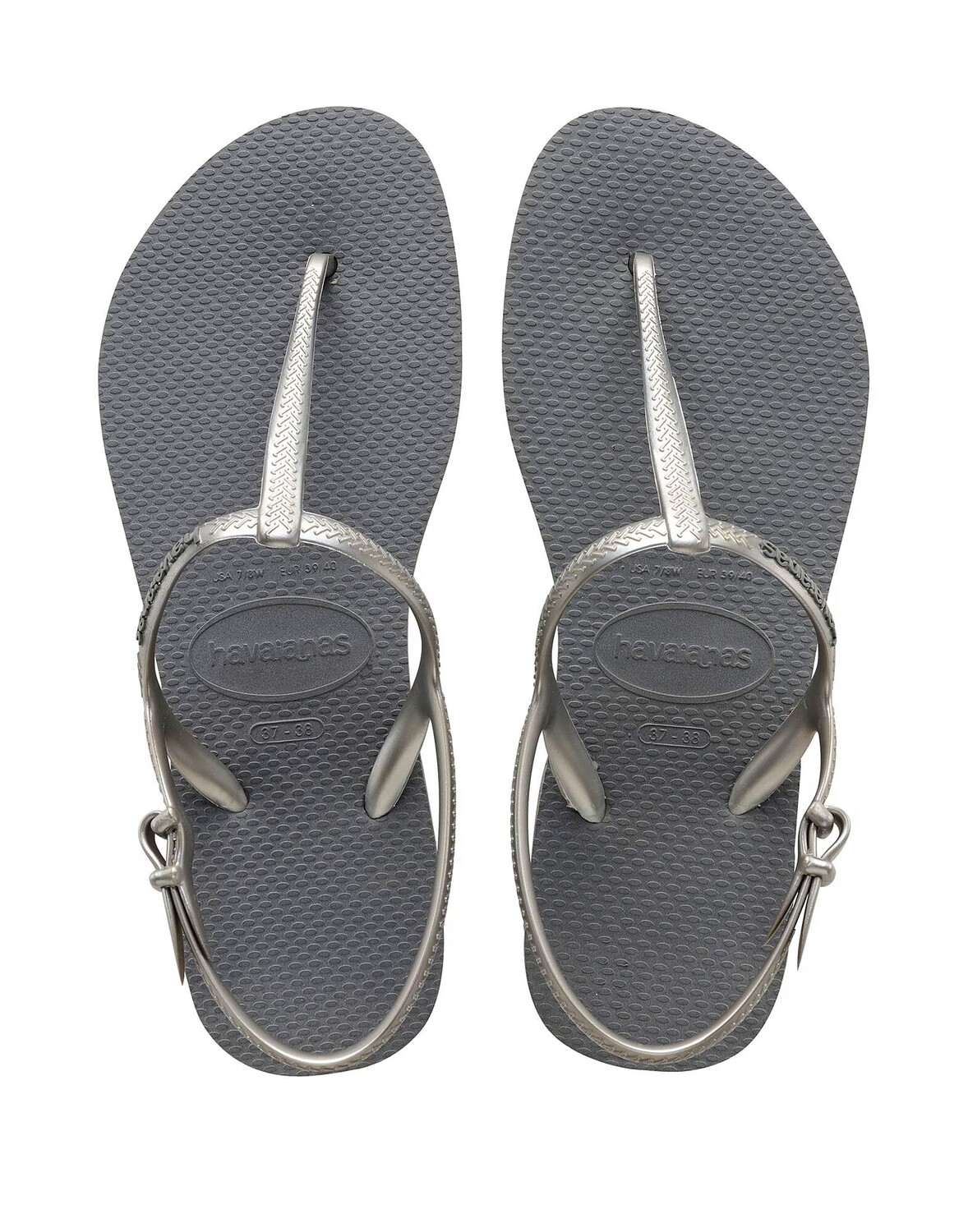 

Сандалии Havaianas, серый