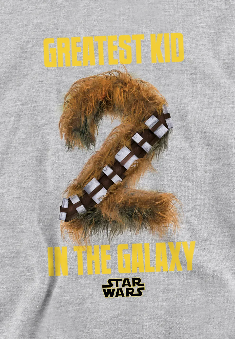 Детская толстовка с Chewbacca Disney, серый — фото 2