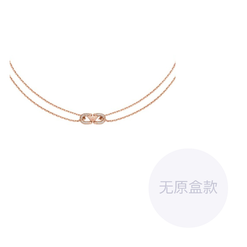 

Золотое ожерелье из нержавеющей стали для женщин EMPORIO ARMANI, золотой