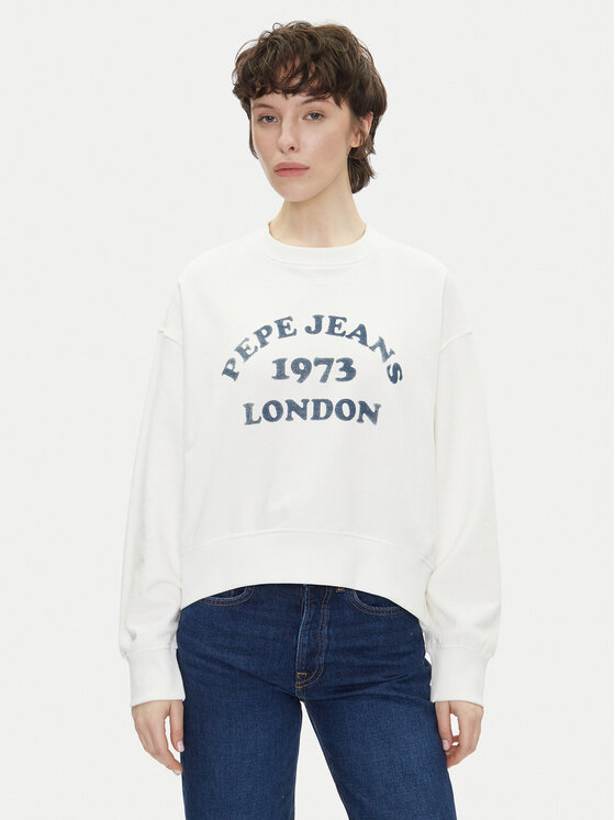 

Свободный крой толстовка Venus PL581487 Pepe Jeans, экрю
