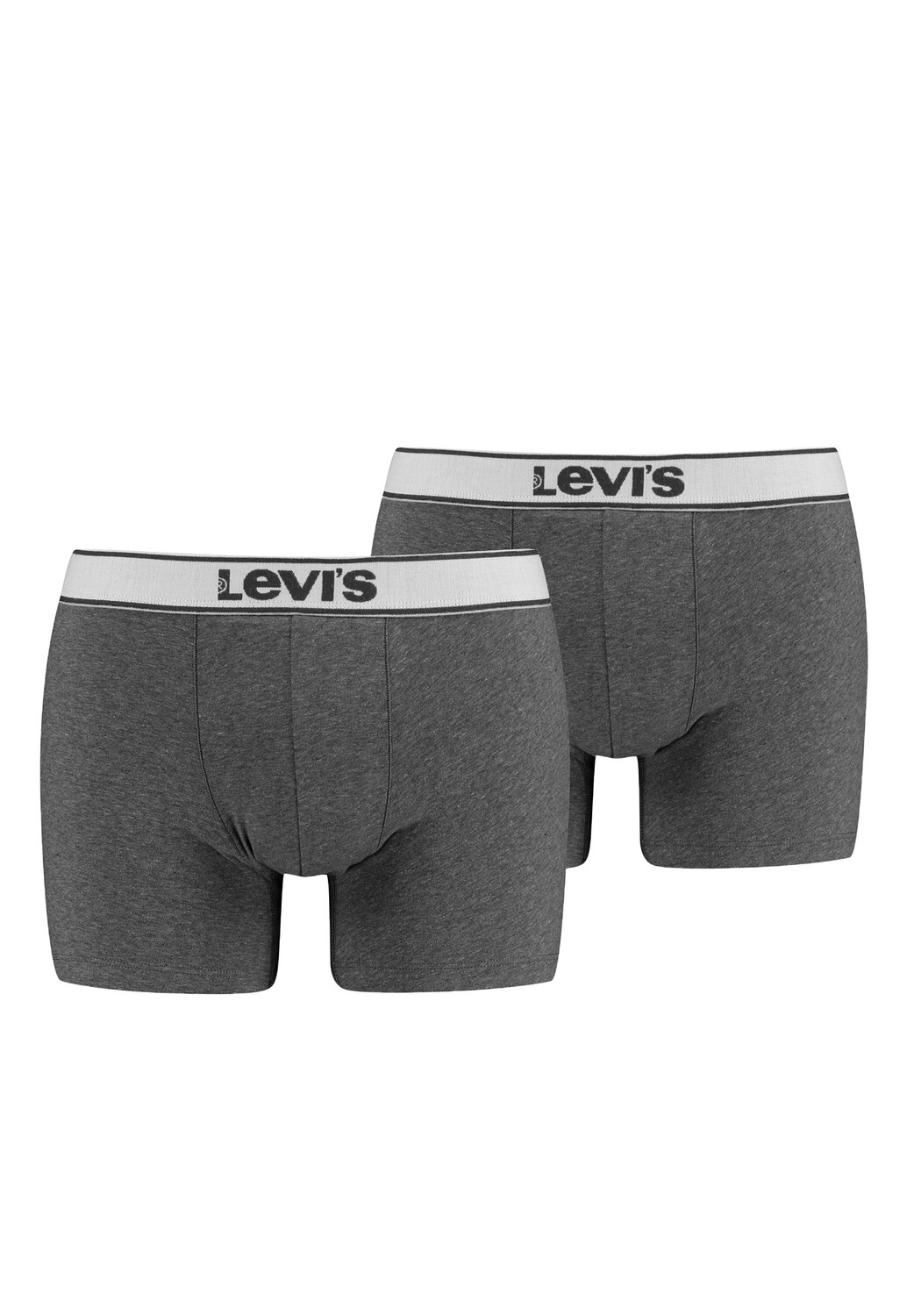 

Боксеры Levi´s Boxershorts LEVIS MEN VINTAGE HEATHER BOXER BRIEF 2 шт, черный