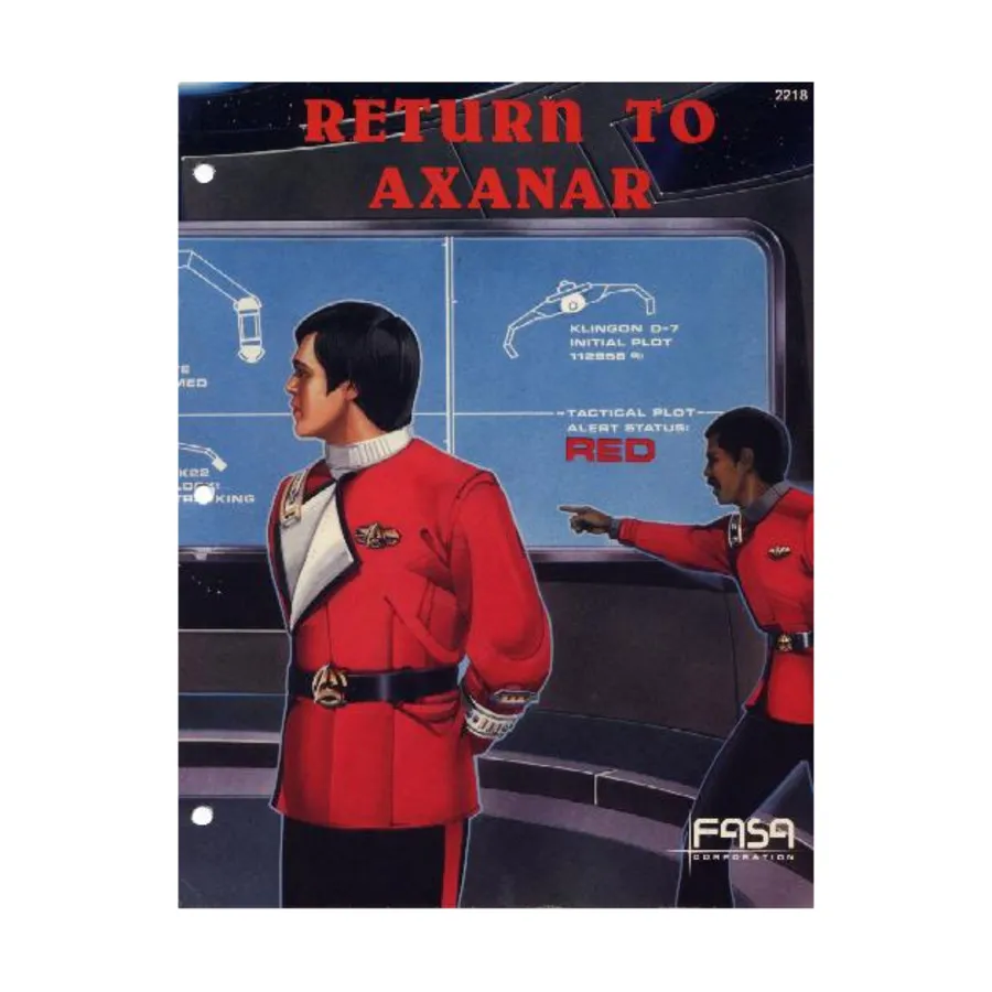 

Модуль Return to Axanar w/The Four Years War, Star Trek - Adventures (FASA)