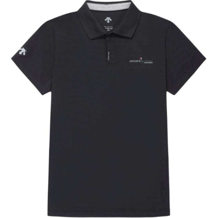 

Тренировочная polo футболка unisex DESCENTE, черный