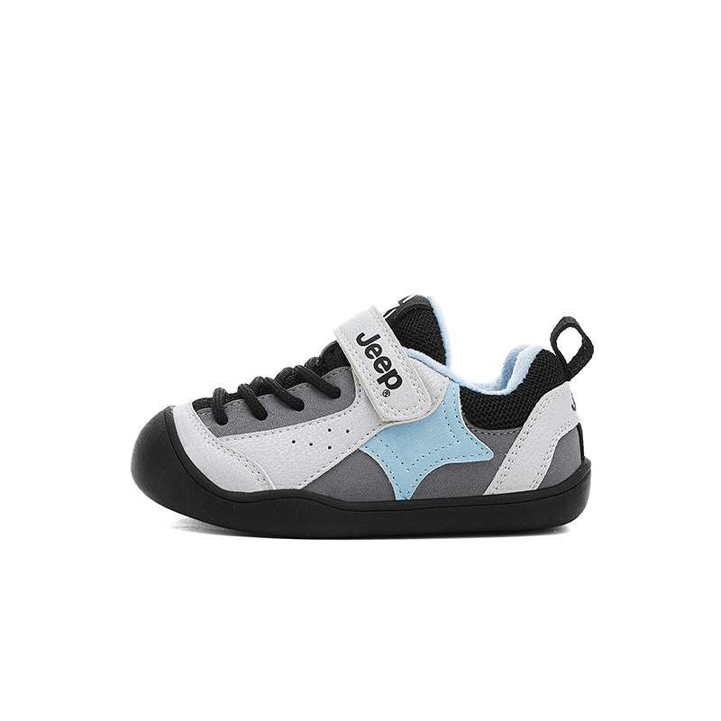 

Детские повседневные низкие кроссовки Slip Resistant, Abrasion Resistant, Breathable Jeep, sky синий/chessboard серый[thin cotton]