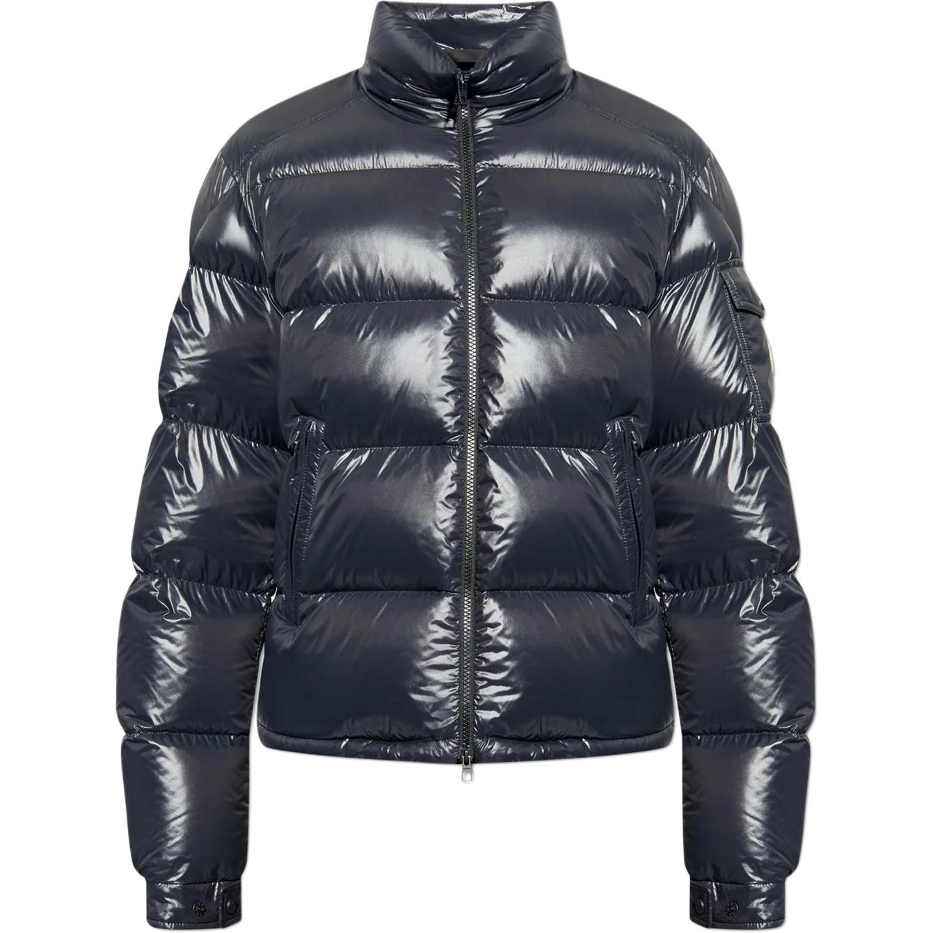 Moncler Куртка с высоким воротником и стёганой отделкой Levitha, Black — фото 3