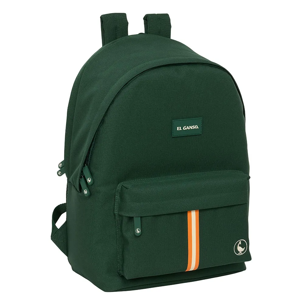 

Рюкзак Safta The Goose Basics 15.6''+USB 24.55L 32x43x14 cm 642563820, зеленый