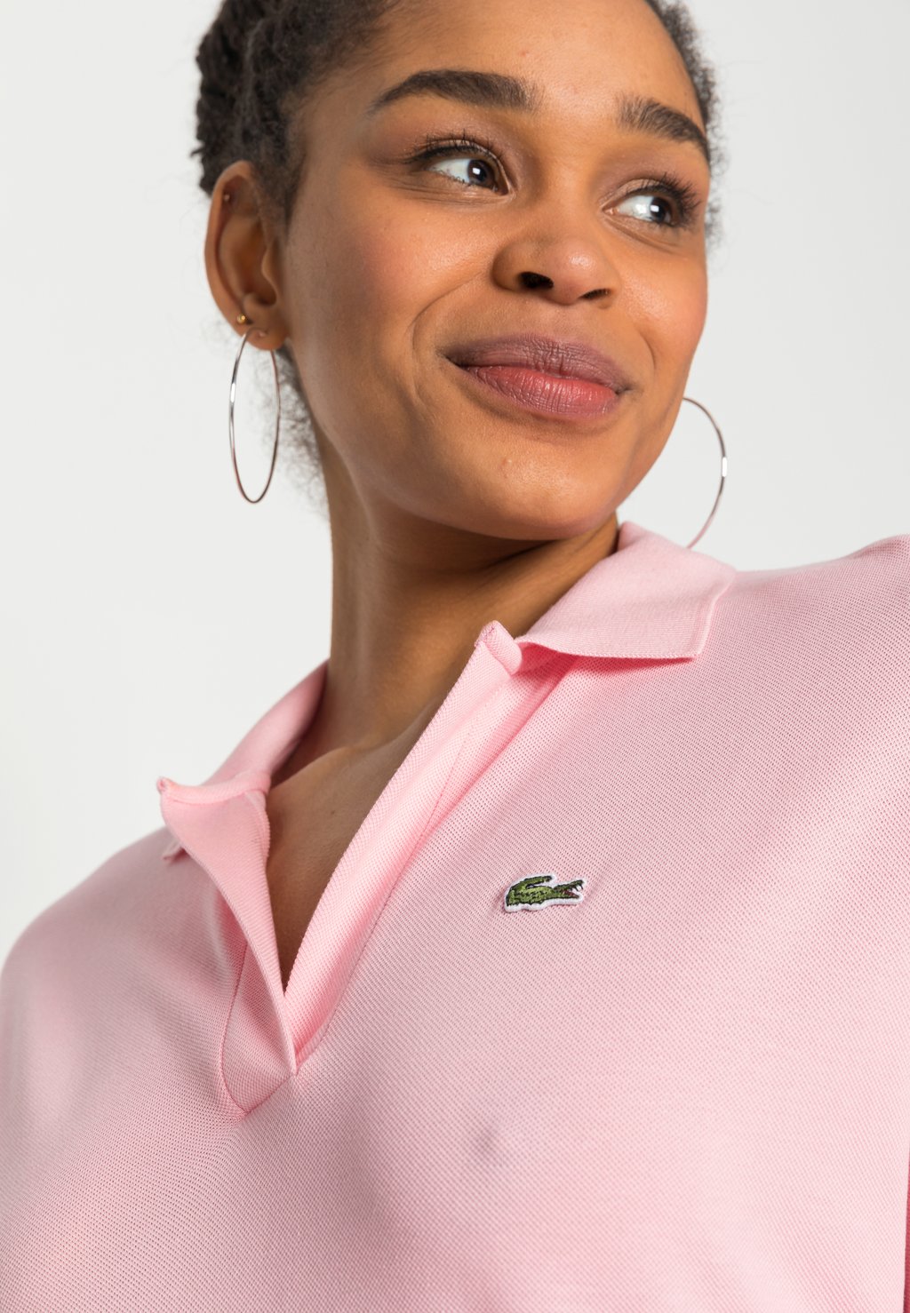 

Рубашка поло RELAXED OVERSIZE POLO SHIRT Lacoste, светло-красный